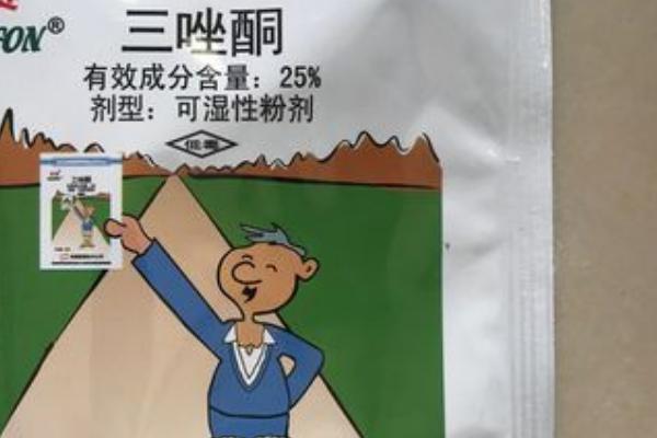 三唑酮的作用，对锈病和白粉病有预防、铲除等作用