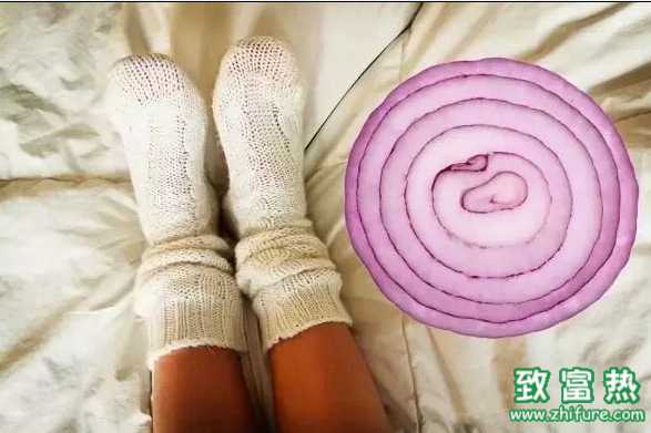 洋葱放到袜子里能治感冒吗?