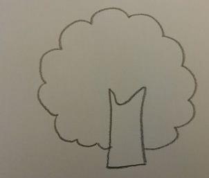 苹果树简笔画(图解步骤)