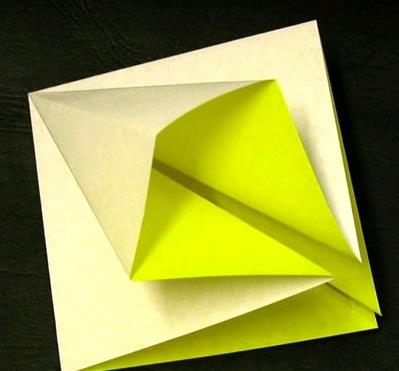 向日葵怎么折(图解步骤) 关于折纸