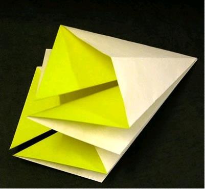 向日葵怎么折(图解步骤) 关于折纸