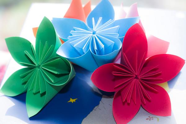 向日葵怎么折(图解步骤) 关于折纸