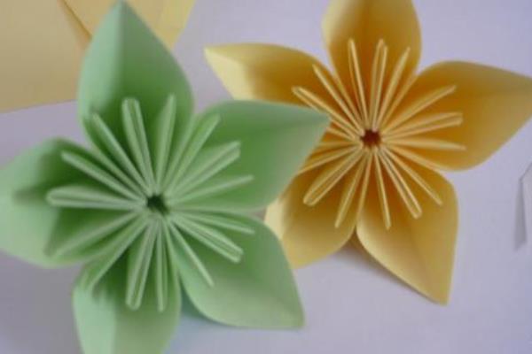 向日葵怎么折(图解步骤) 关于折纸