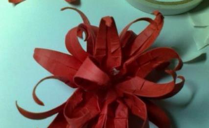 彼岸花的折法(图解步骤) 彼岸花怎么画