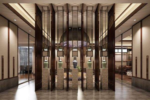 进大门见屏风风水说法 玄关屏风风水禁忌