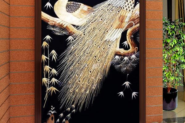 进大门见屏风风水说法 玄关屏风风水禁忌