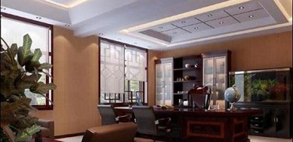 办公室鱼缸摆放位置风水图 老总办公室鱼缸摆放图