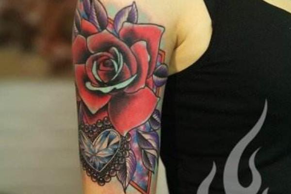玫瑰花纹身图案大全 玫瑰花纹身的含义是什么
