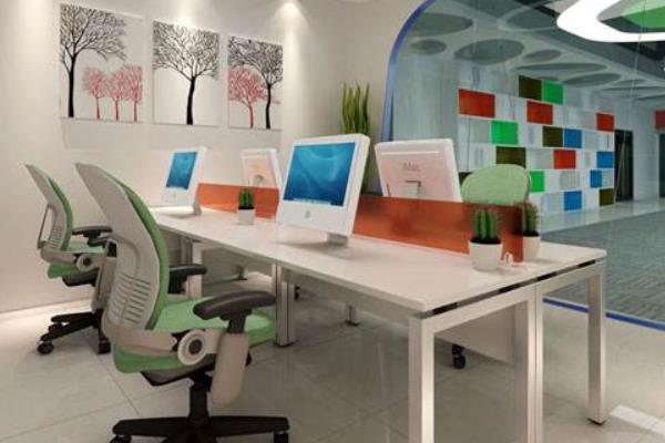 女性办公桌上摆放风水2人办公室风水座位图