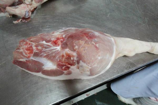 猪后腿怎样剔骨头,猪后腿怎么分解